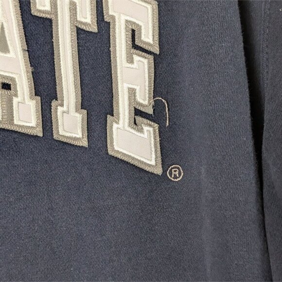 VTG Colosseum Penn State Hoodie Nittany Lions Unisex L Embroidered Heavy Knit - Picture 2 of 8